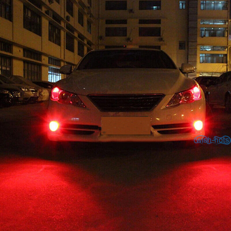 2X Red 881 889 H27W/2 LED Fog Light Bulb Lamp 1600LM for Hyundai Elantra Accent