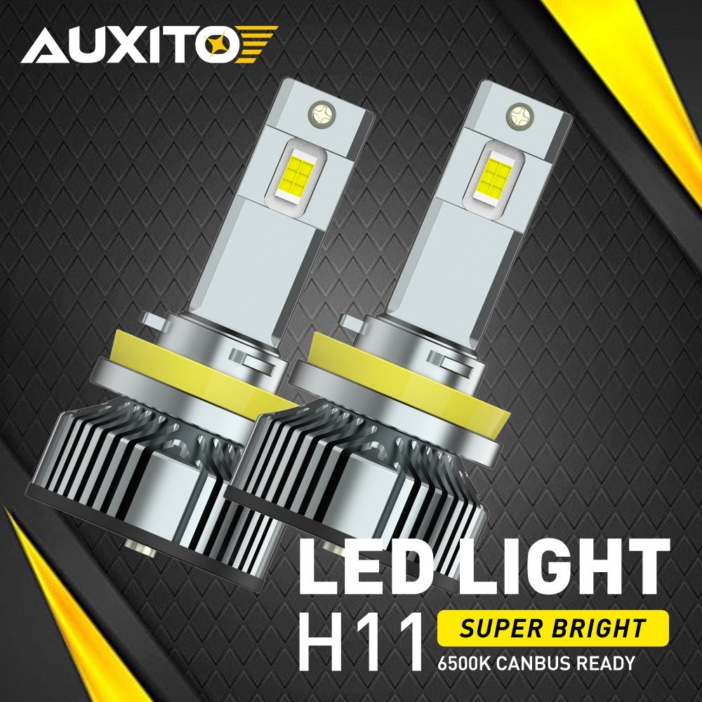 2x AUXITO H11 H8 LED Headlight Low Beam for Toyota Camry 2015-2018 30000LM Bulbs