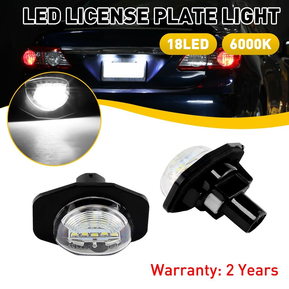LED License Plate Light Super Lamp Bright For Toyota Sienna Corolla Scion XB XD