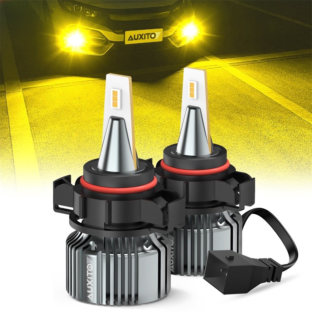 AUXITO Amber/White LED 5202 5201 H16 Fog Light Daytime Running Light 4000LM 28W