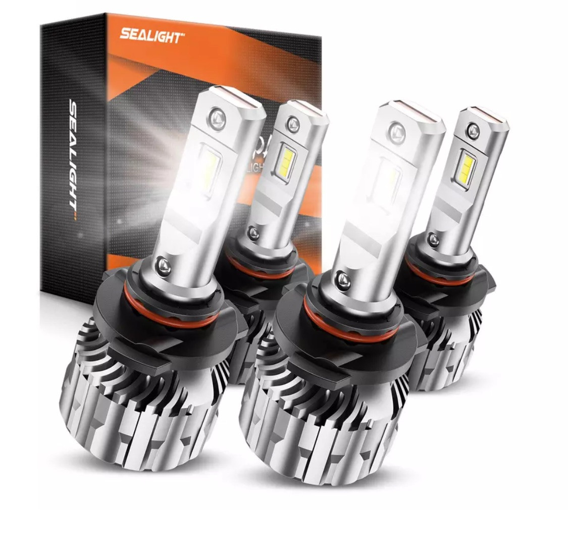 SEALIGHT ✨LED Headlight Bulbs✨S6✨9005/HB3✨ 160W ✨6500K ✨White Lights