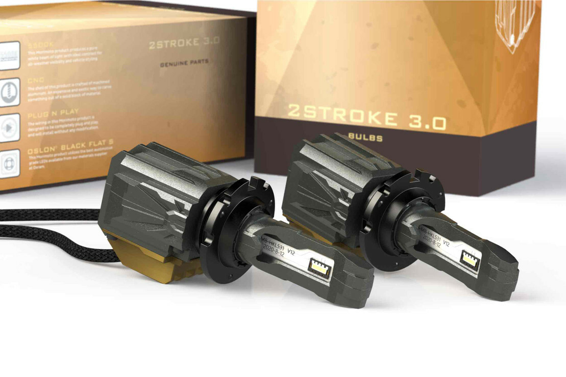 Morimoto D2H/DS2 2Stroke 3.0 LED Light Bulbs With Low & High Beams 5500K