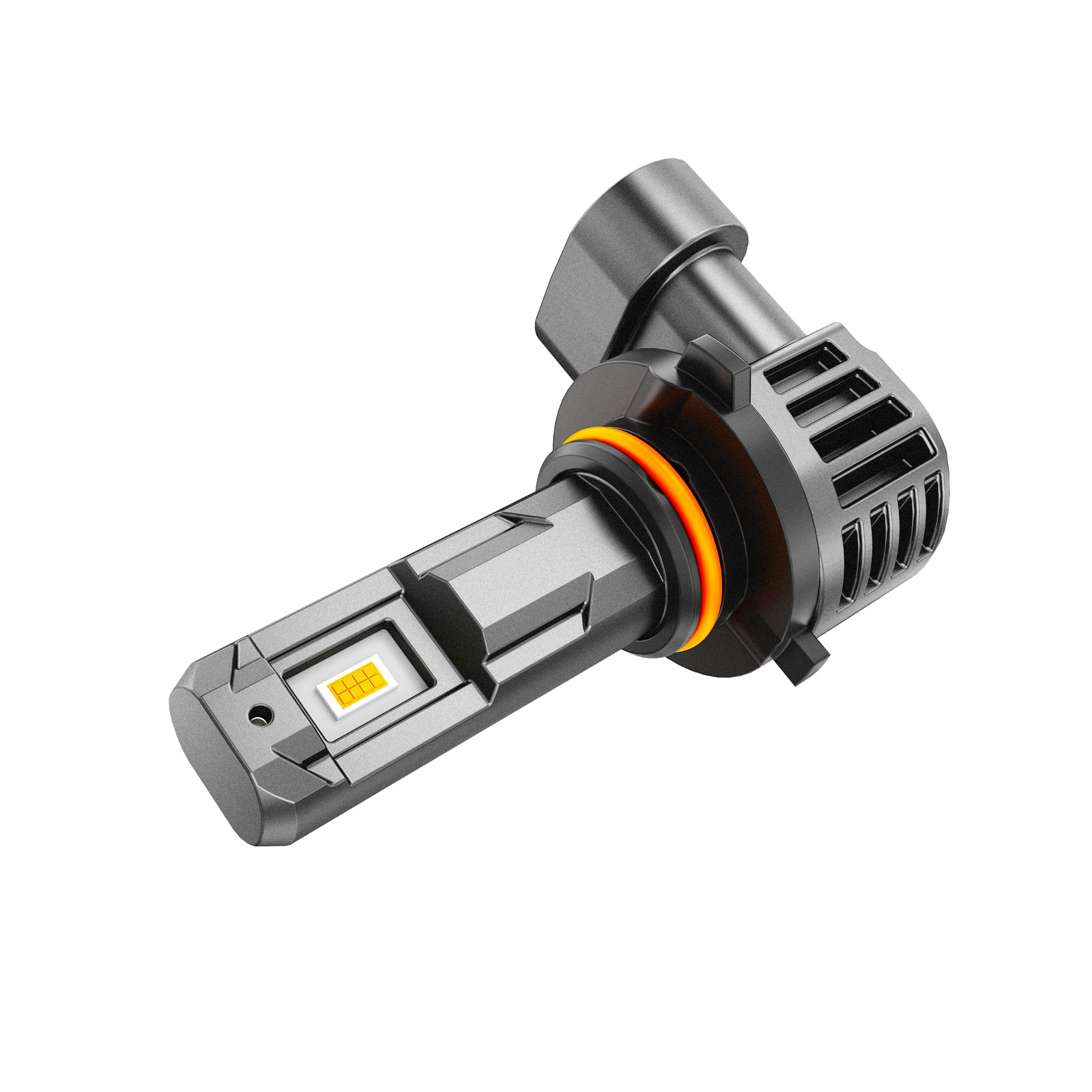 AUXBEAM 9005+H11 LED Headlight Super Bright Bulbs Kit Yellow White High/Low Beam