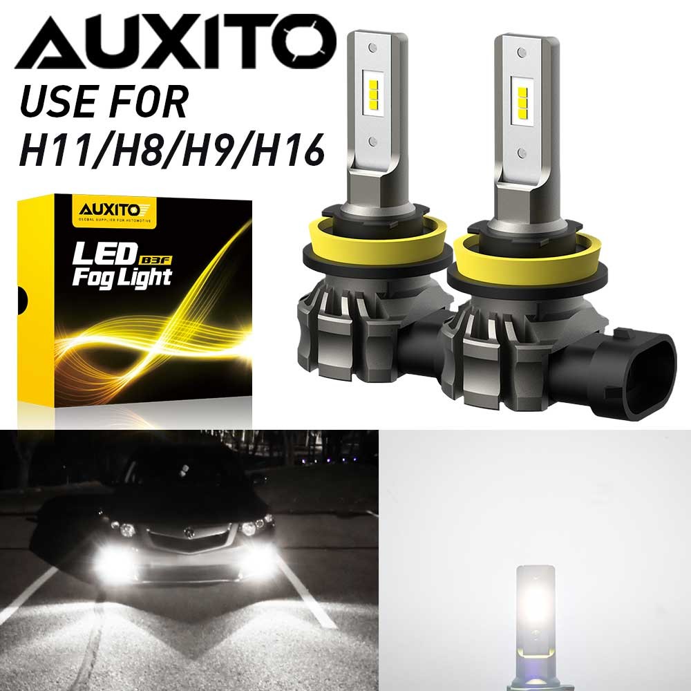 AUXITO CANBUS H11 H16 LED Fog Light Bulbs for 48W Jeep Grand Cherokee 2014-2020