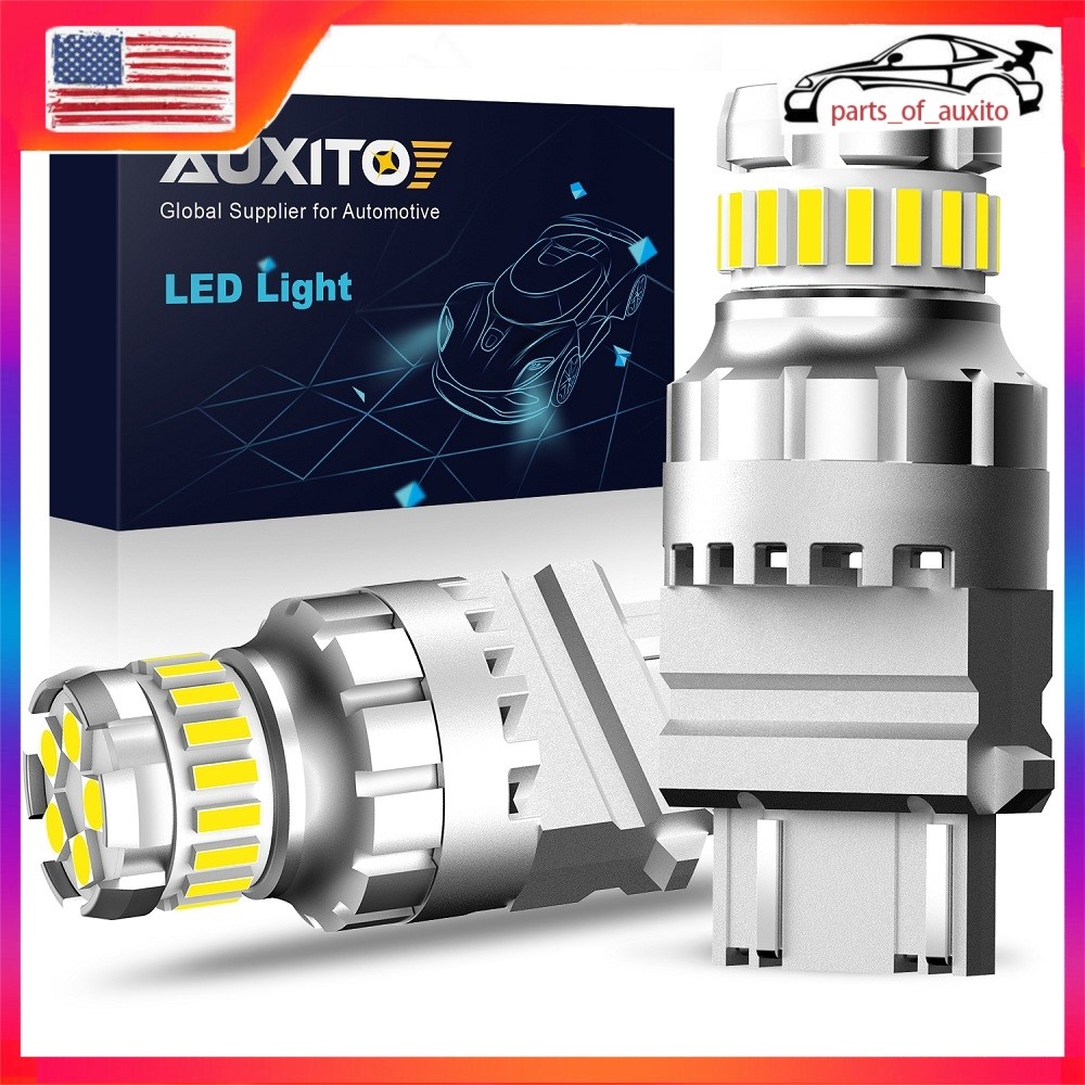 AUXITO 3156 3157 3057 6500K LED 2400LM Reverse Backup Light Bulb Super Bright