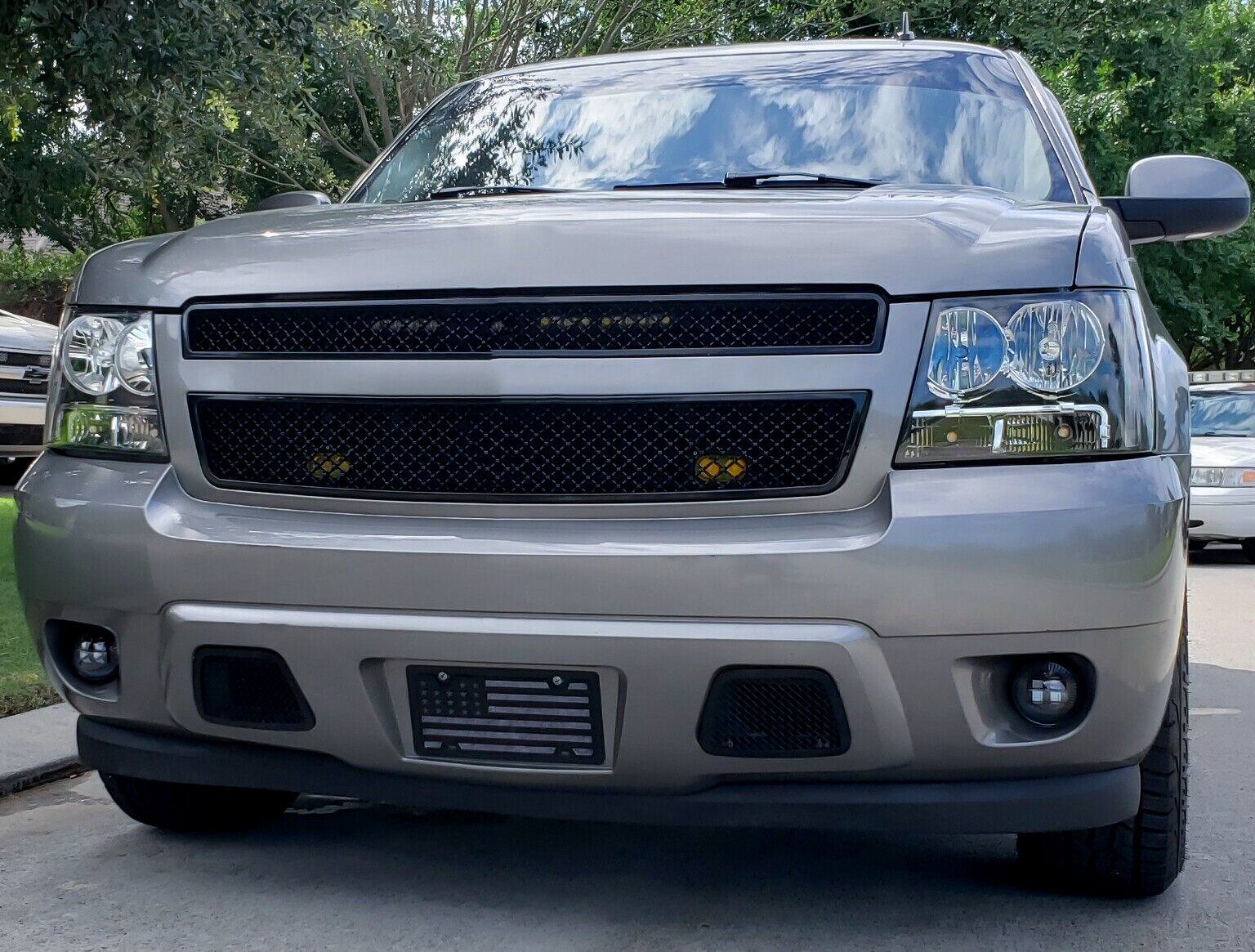 For Chevy Avalanche Suburban Tahoe GMC Yukon Acadia 07-14 LED Fog Lights Lamps