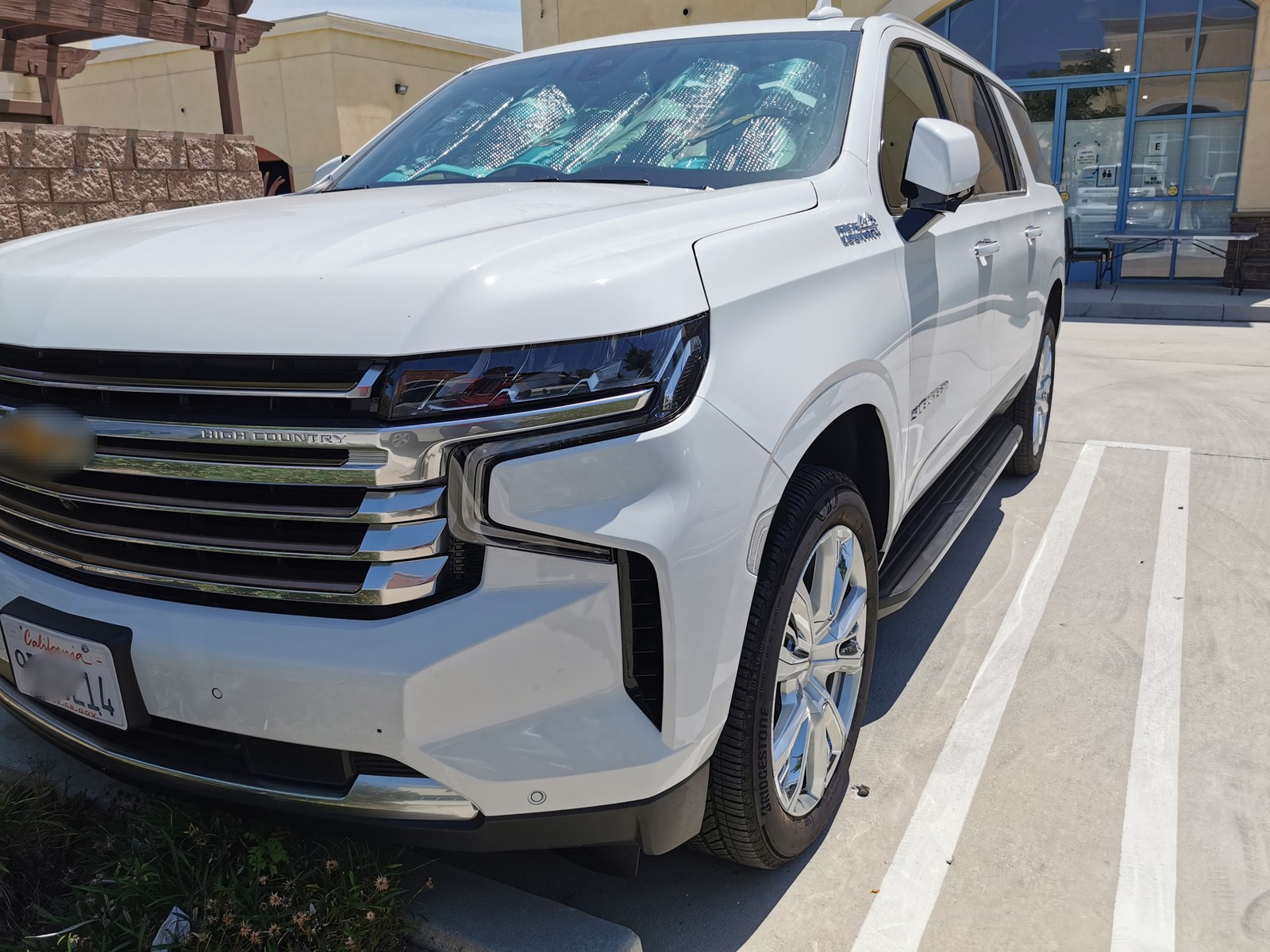 Clear Lens White Double-Stripe LED Side Markers For21-23 Suburban/Yukon/Escalade