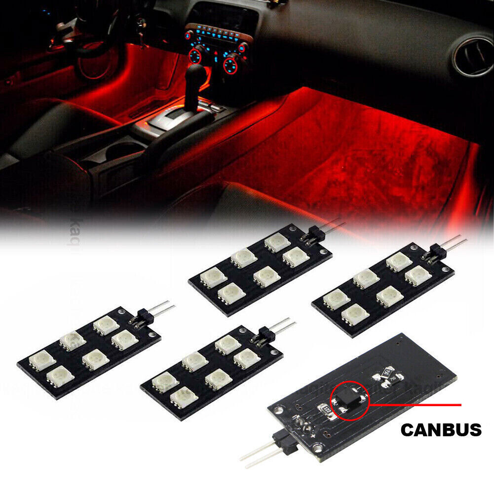 Car CANBUS Error Free 5050-SMD LED Bulbs for Audi VW Indoor Light Footwell Lamp