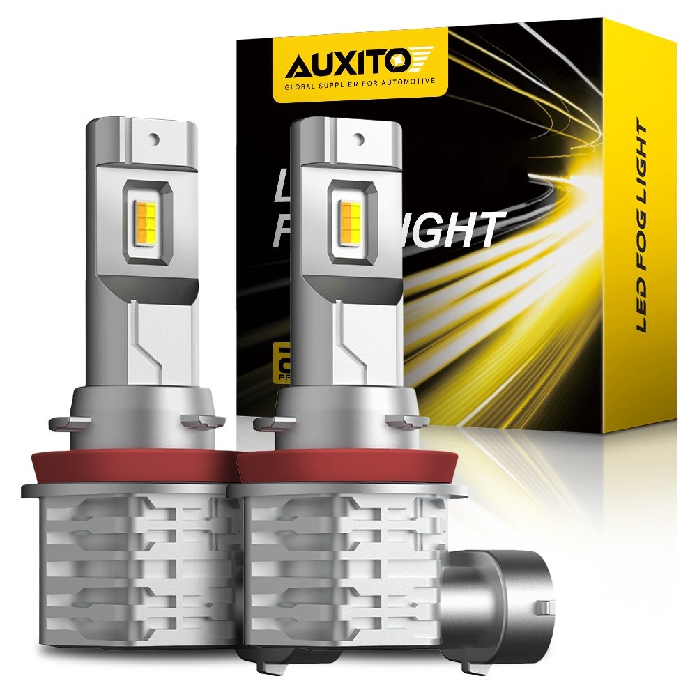 H11 H8 White/golden Yellow LED Fog Light Bulb Dual Color Switchback 6000K 3000k