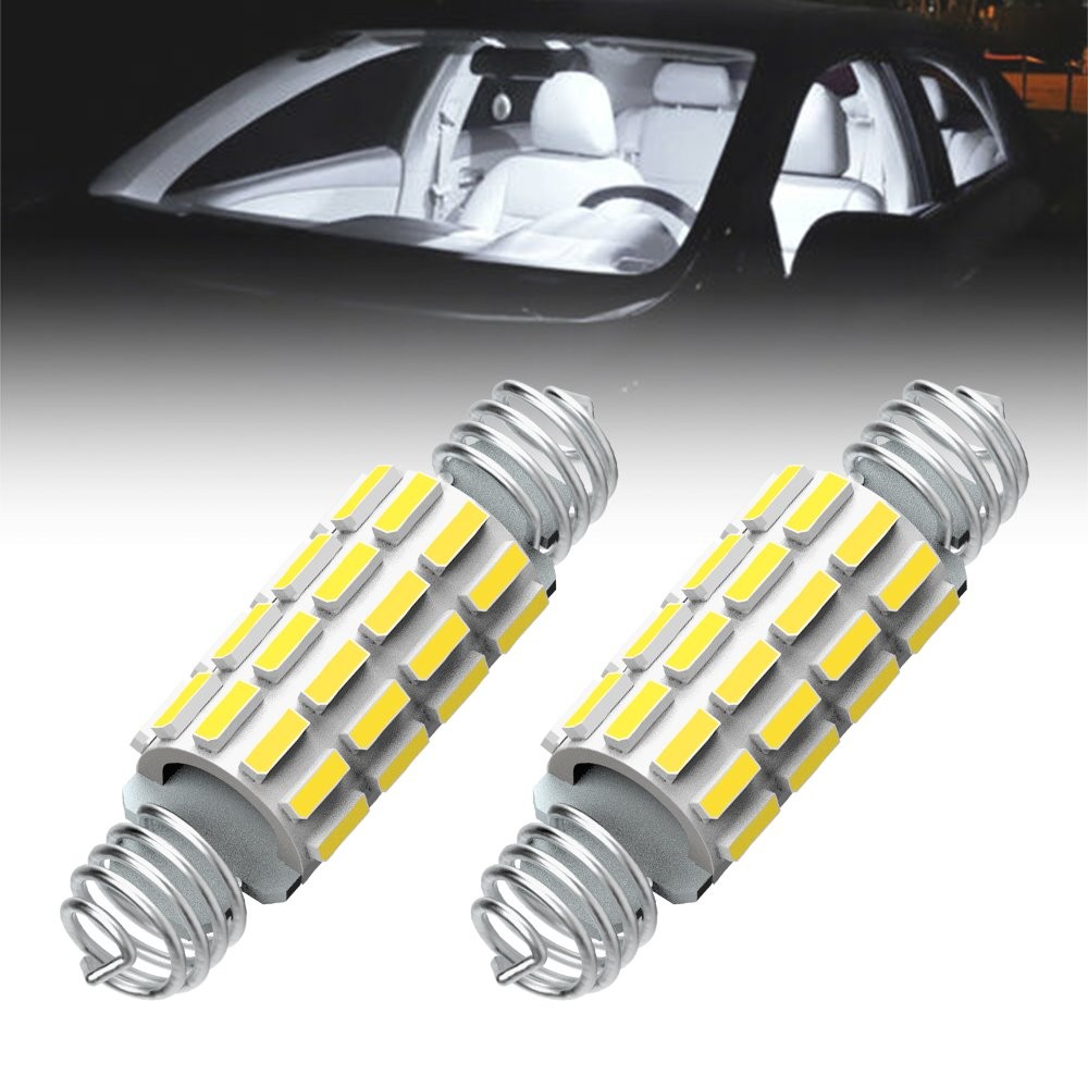 AUXITO 39MM-42MM 578 211-2 LED Interior Bulb Dome Map Light 6500K White 1000LM
