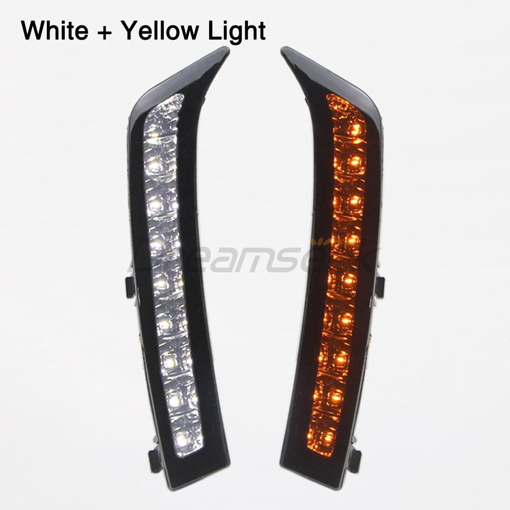 LED DRL for Subaru Forester 2013-2018 Daytime Running Light Fog Lamp with Turn
