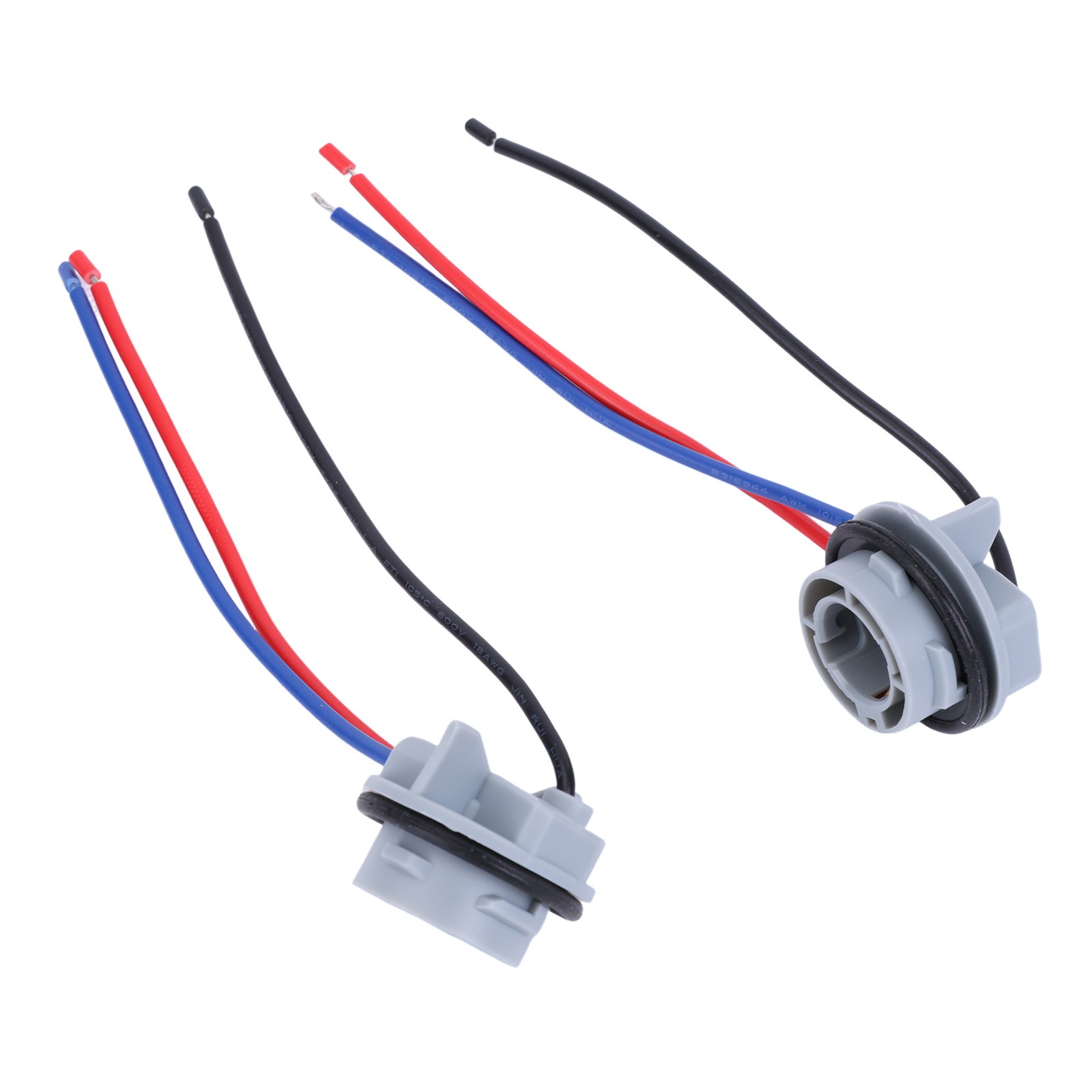 2x for 1157 1154 1016 1034 1053 1076 1130 LED Tail Light Bulb Socket Harnesses