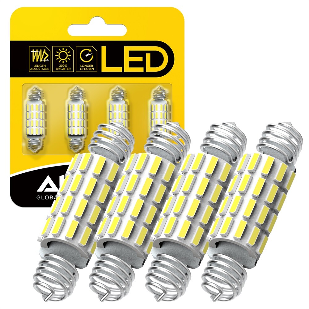 AUXITO 39-42MM 211-2 212-2 578 LED Interior Map Light Bulb 6000K CANBUS White