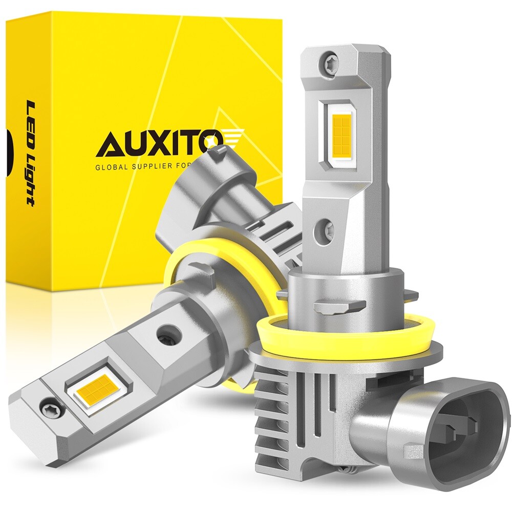 H11/H8 LED Headlight Bulbs 3000K Amber Yellow Super Bright Fog DRL High Power x2