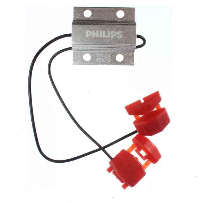 Philips 5W Vision LED Adapter CAN-Bus Warning Canceller, 2 Pack