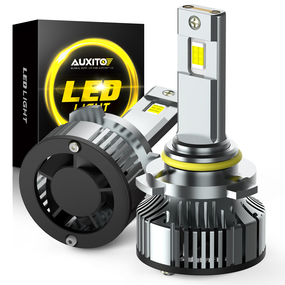 AUXITO Super Bright HB4 9006 LED Headlight Kit Bulb High Low Beam White 24000LM