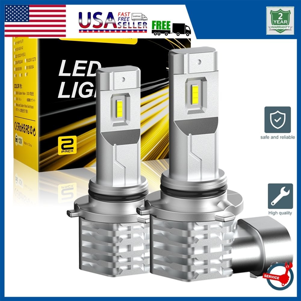 AUXITO 2X 9006 Headlight LED Kit Low High Beam HB4 Kits 6500K 720W Pair White UK