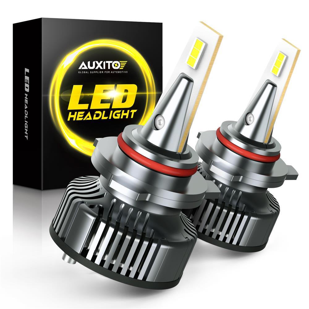 AUXITO 9012 LED Headlight Bulb Hi/Low Beam CANBUS 16000LM 6500K Error Free Y13