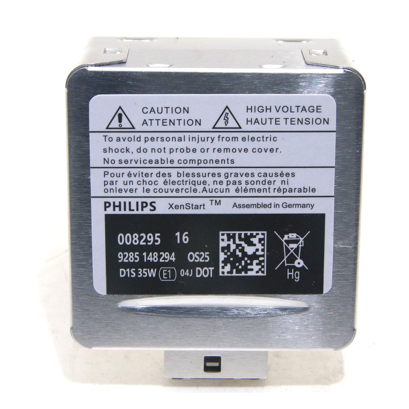 Pack of 2-Genuine Philips D1S HID Xenon Headlight Bulb 85415C1 OEM DOT 4200K