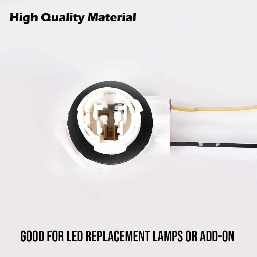 Fit For 3156 3056 3456 4156 Bulb Socket Turn Signal Light Harness Wire Plug New