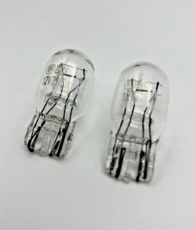 T20 580 7443 Side Light Halogen W21/5w Clear DRL 380w Stop Brake Tail Bulbs Car