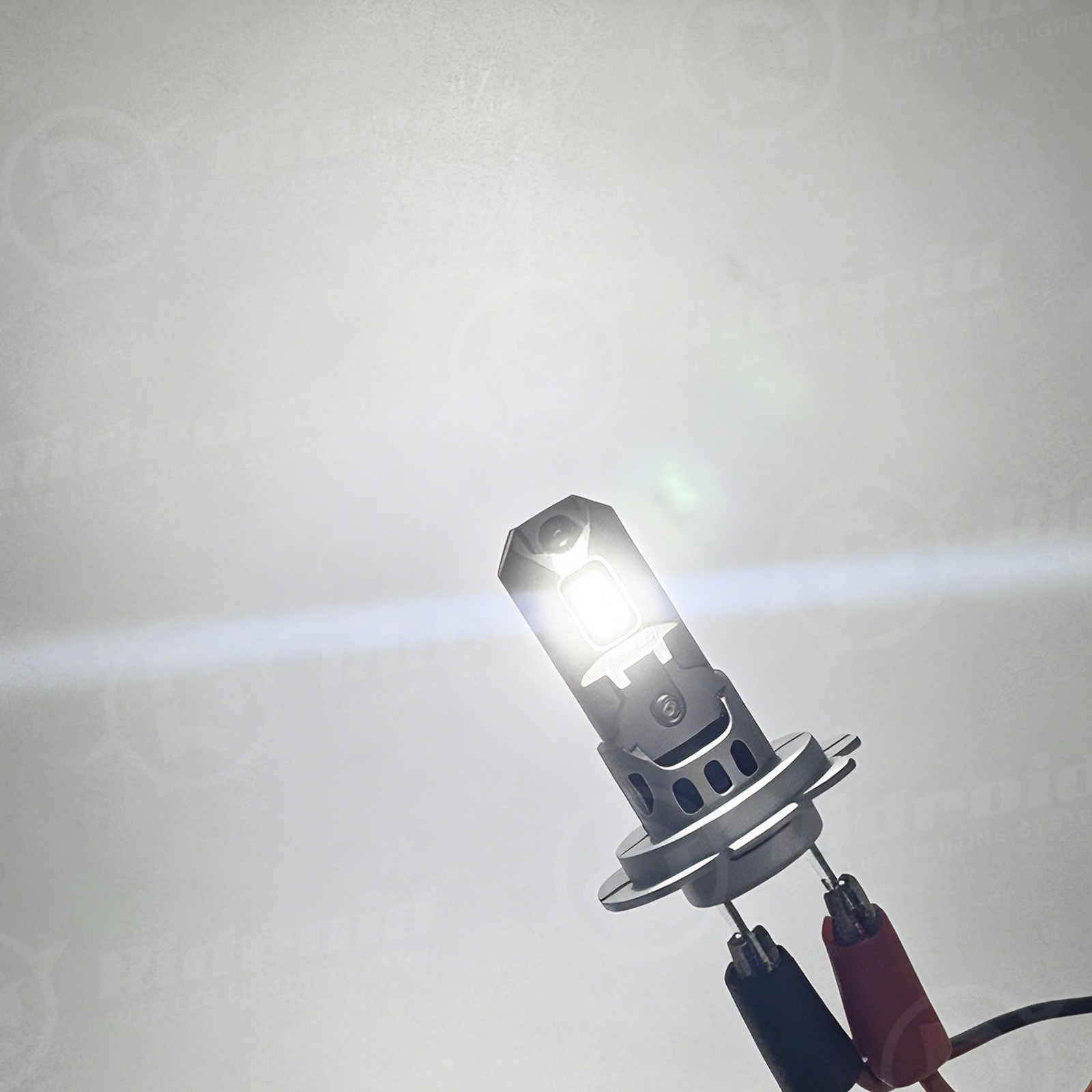 PAIR RIDROID H7 LED Headlight Super Bright Bulbs Kit White High/Low Beam 6500K