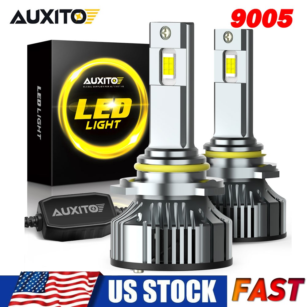 2x 9005 LED Headlight Kit Hi Low Beam Bulbs Super Bright 6500K HID White 20000LM