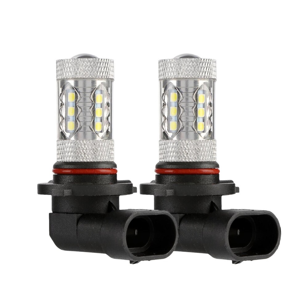 AUXBEAM 16SMD LED Lights Fog Light Bulbs 9145 H10 9140 Super Bright White 6000K