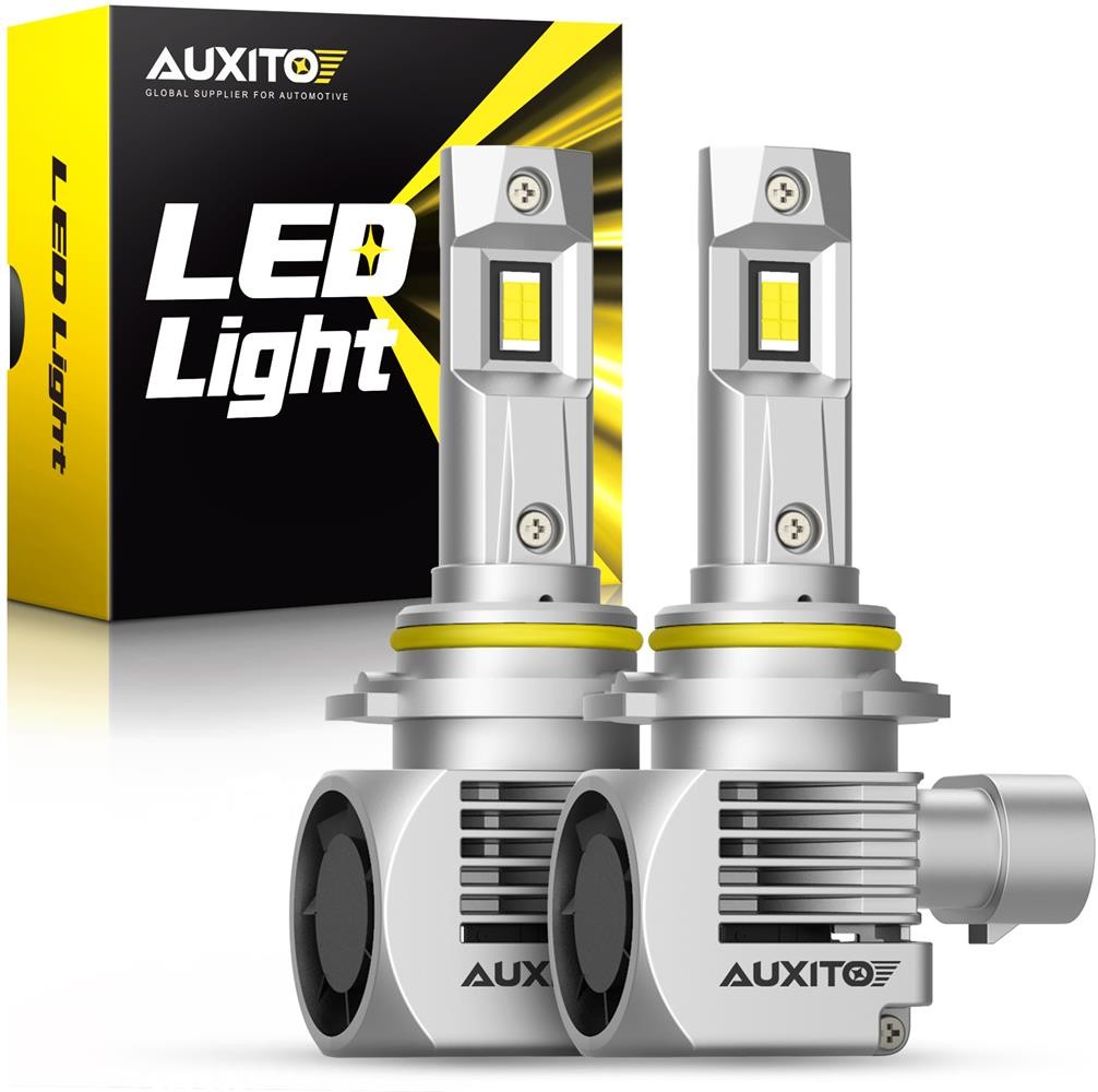 AUXITO 4X 9005 H11 Combo LED Headlight Kit Bulbs 6500K High Low Beam 60000LM