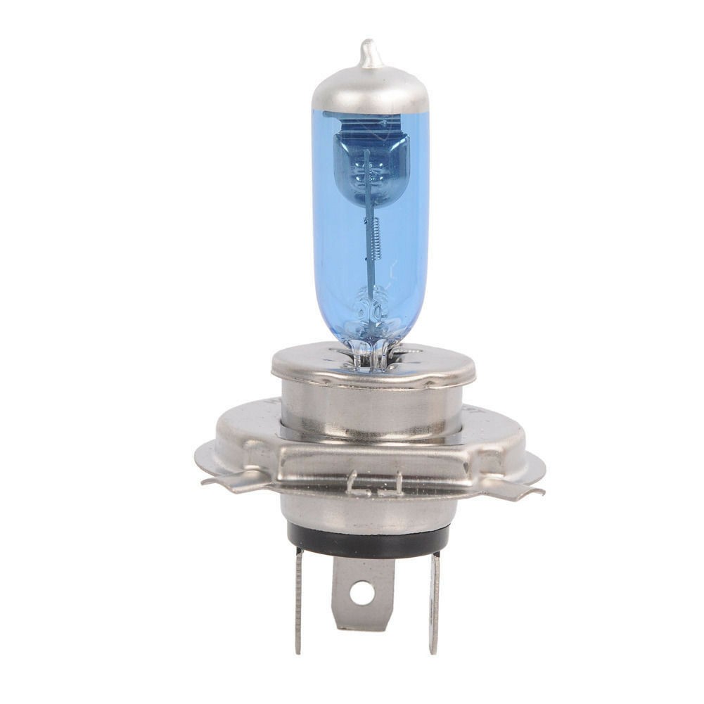 2x H4/9003/HB2 Halogen 100/90W 12V Dual Low-Beam Headlight Bulbs Xenon White