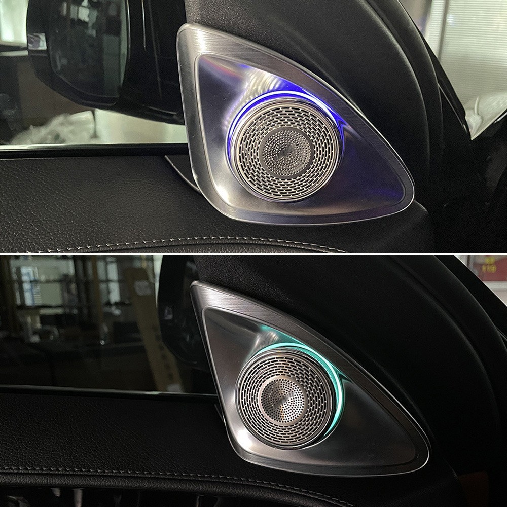 For Mercedes Benz S Class 4D Tweeter LED Speaker Ambient Lamp S500 S580 W223 AMG