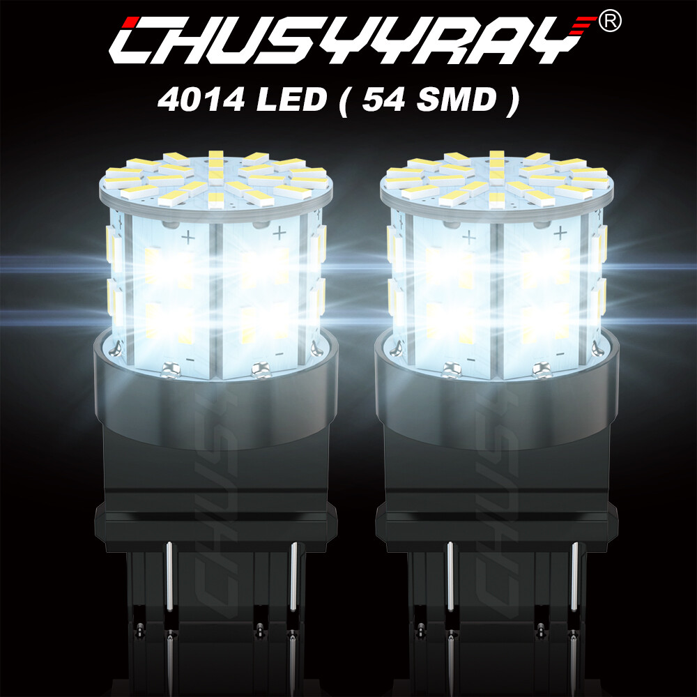 1000LM White 3156 3157 LED Reverse Backup Light Bulb For 2015-2021 Ford Mustang