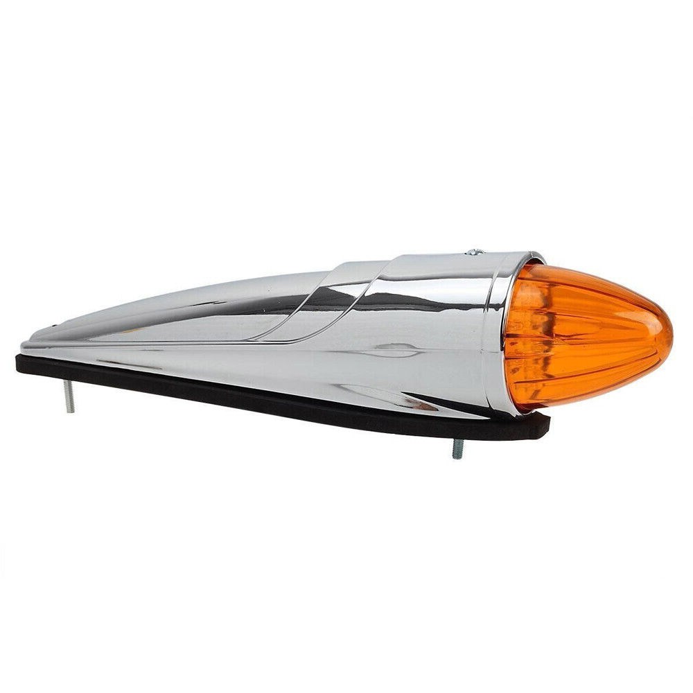 5x 17 LED Amber Torpedo Cab Roof Top Marker Light For Kenworth Peterbilt Truck