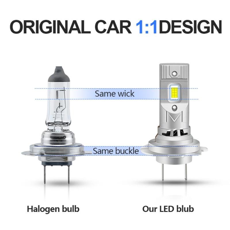 12V 62W Car Headlights Car Lighting 16000 Lumens 360 Degree Beam Angle