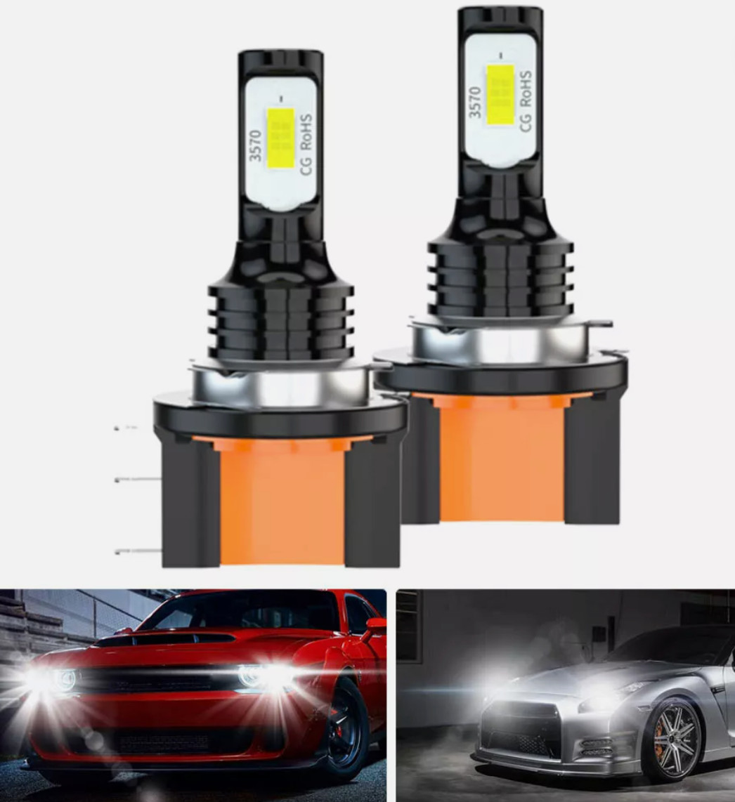 H15 LED Headlight High Beam DRL Bulbs For Mercedes-Benz 2500 2019-2020