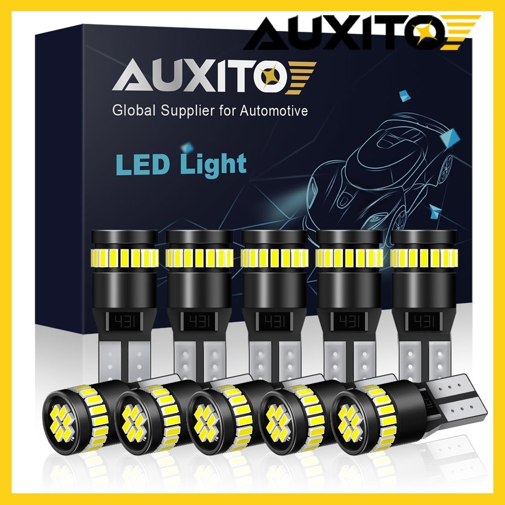 CANBUS T10 Car Bulbs Led Error Free COB SMD Xenon White W5w 501 Side Light 2/10x