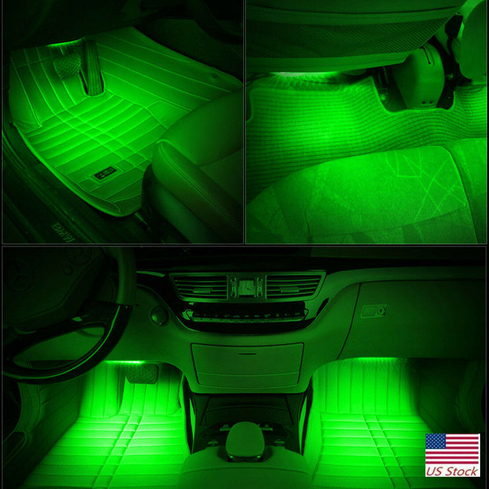 36 LED Car Charge Interior Accessories Floor Decorative Atmosphere Lamp Light x