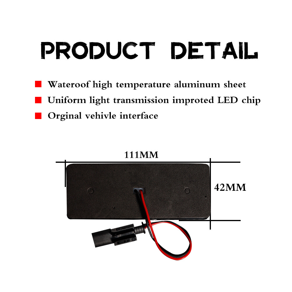 For 15-18 Mercedes-Benz G500 G550 G65 G63 AMG Front Rear Side Marker Lights Lamp