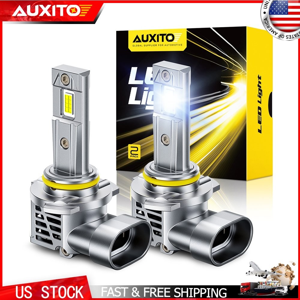 AUXITO 9006 HB4 LED Bulbs High/Low Beam 6500K White 48000LM – 2-20X